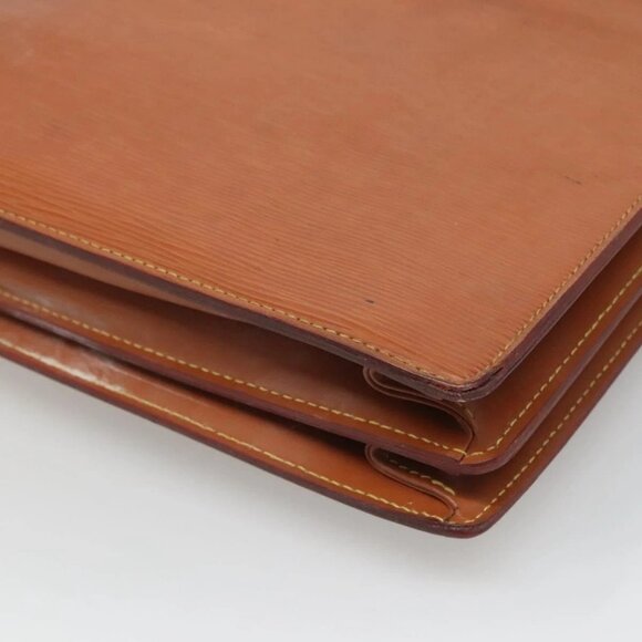 LOUIS VUITTON Epi Serviette Conseiller Zipangu Gold M54428 LV Auth bs24256 - Picture 3 of 16